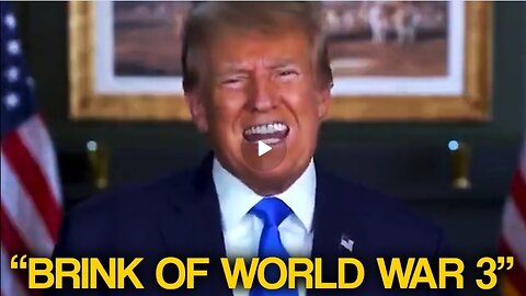 Breaking: Trump Gives World War III Warning!