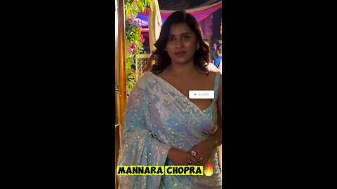 Bollywood Actress Mannara Chopra arrived at Party Event in Mumbai 🌹❤️🔥