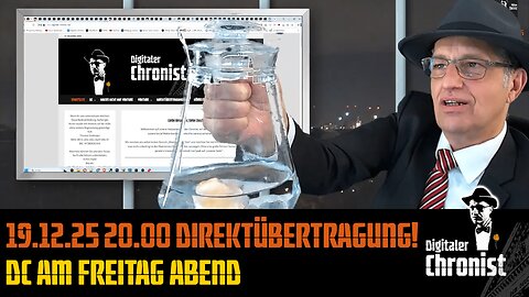 Aufzeichnung vom 19.12.25 Direktübertragung! DC am Freitag Abend