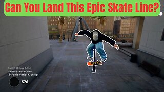 Can You Land This Epic Skate Line?