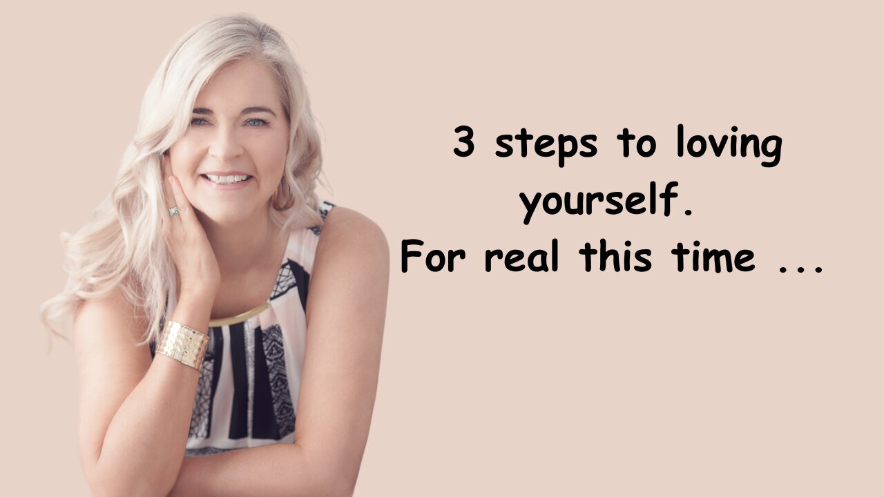 3 steps to living yourself. For real this time …