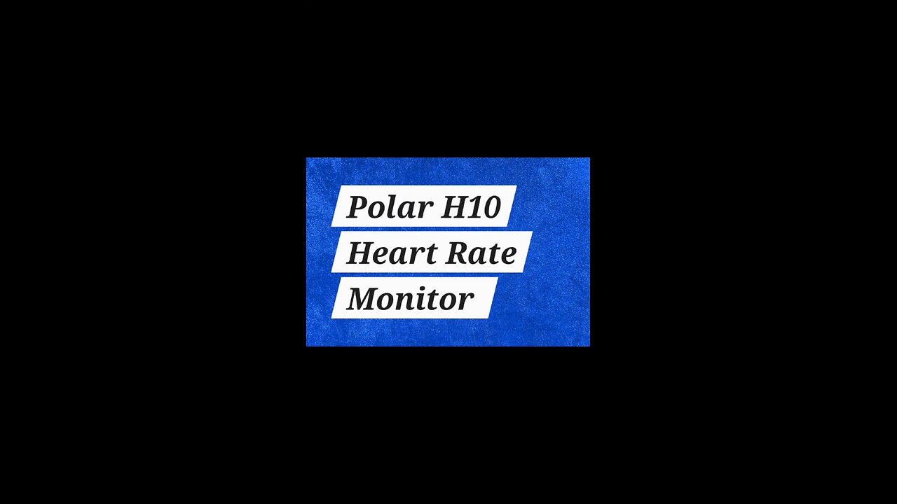 Polar H10 Heart Rate Monitor 🙌🏻