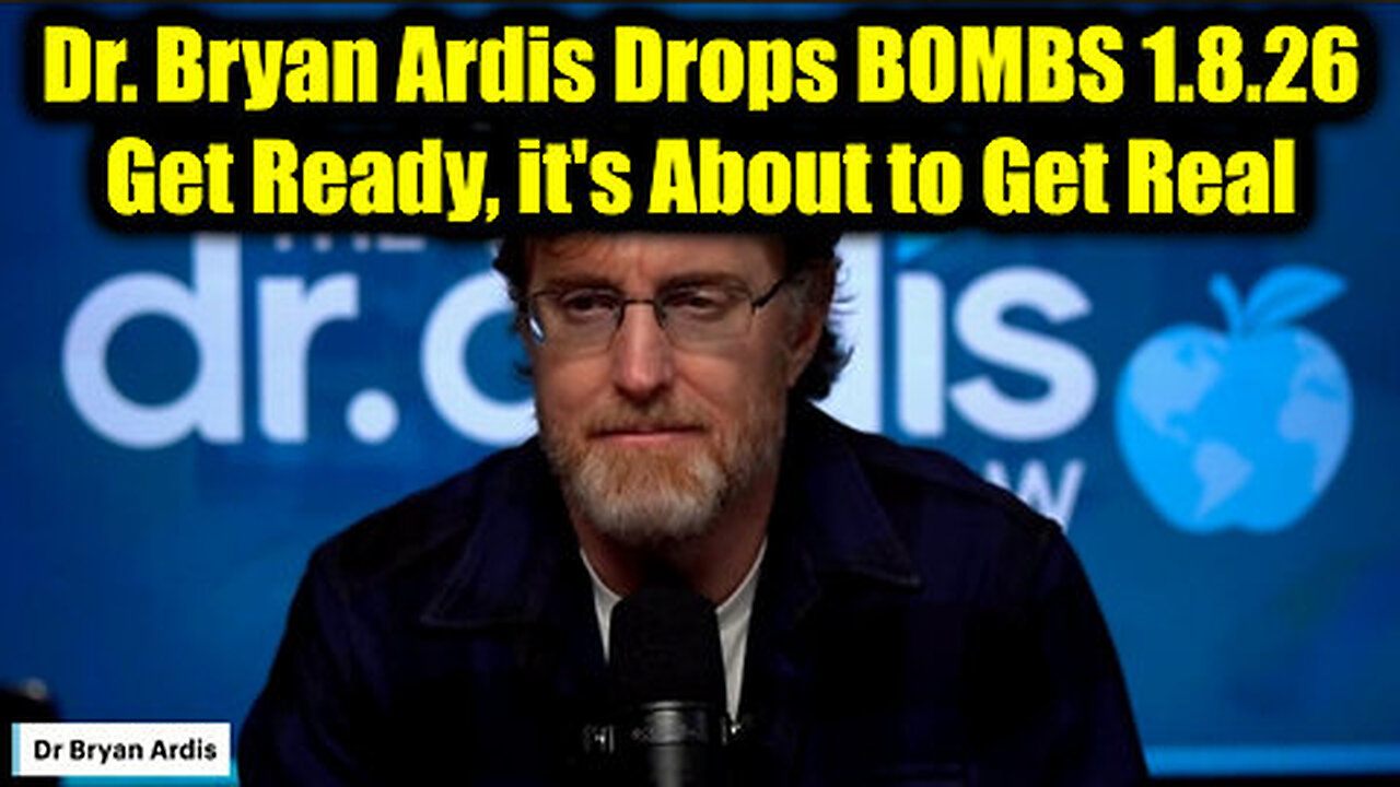 Dr. Bryan Ardis Drops BOMBS - Get Ready, it's About to Get Real