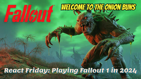 React Friday, Playing Fallout 1 in 2024