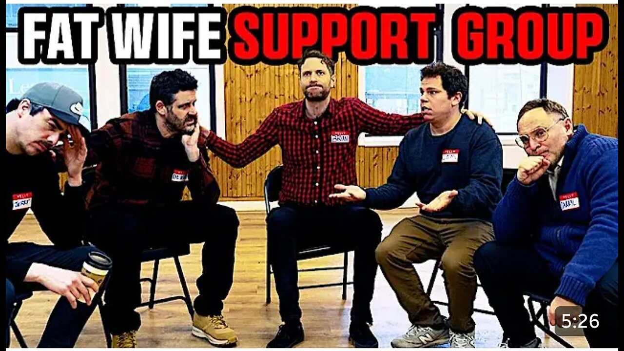 Support Group For Men Whose Wives are Getting Fat