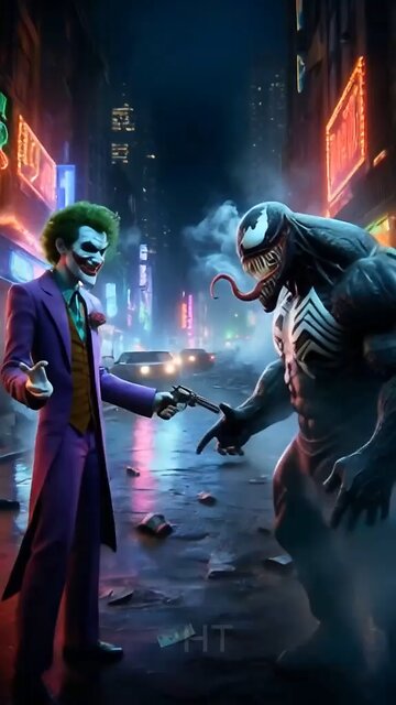 joker vs Venom