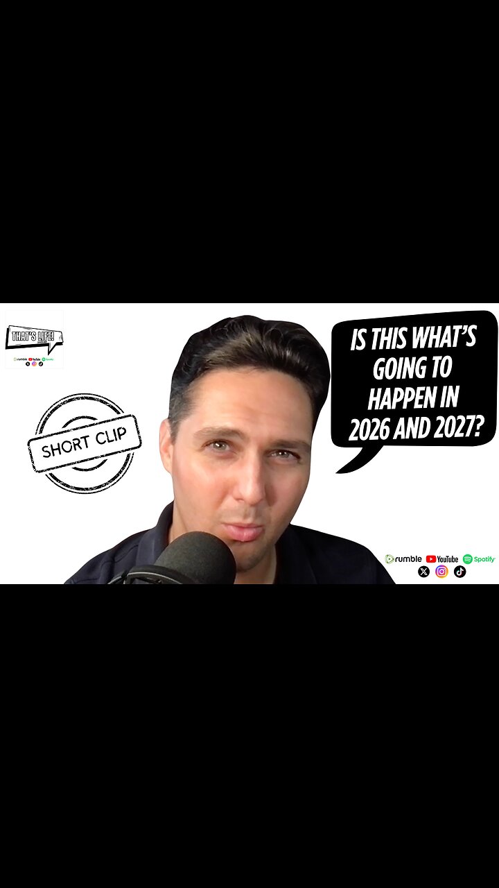 Is this Whats going to Happen in 2026 and 2027?