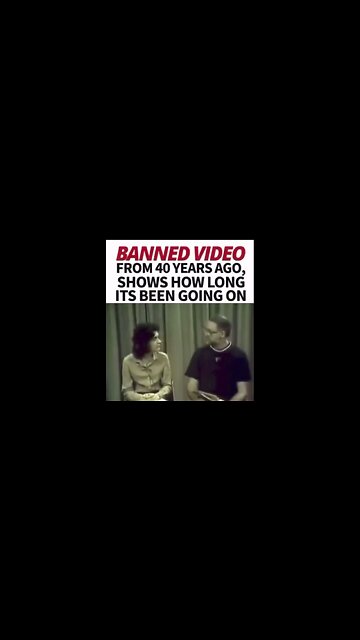 VIDEO BANNED FOR LAST 40 YRS