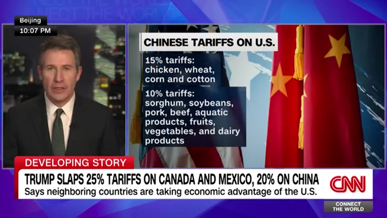 Trump's Tariffs Prompt Quick Retaliation from China and Canada