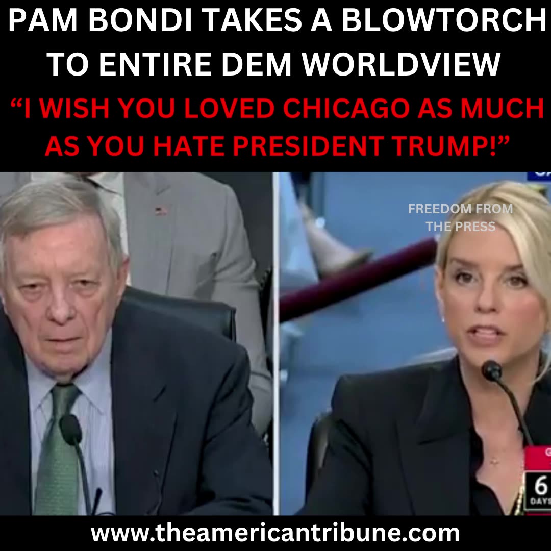 WATCH: Pam Bondi Exposes Democrat Senator In Explosive Hearing