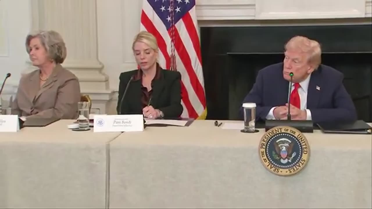 Trump hosts roundtable on Antifa at the White House