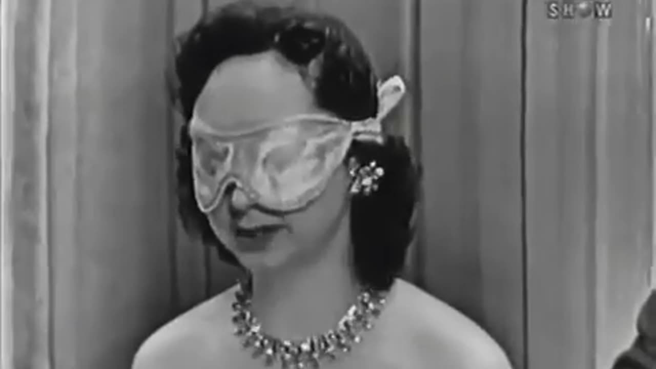 Rosalind Russell on "What's My Line" Jan 5th, 1955