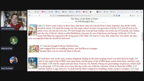 BNN (Brandenburg News Network) 12/24/2025 Merry Christmas Celebration - Ralph & Karen