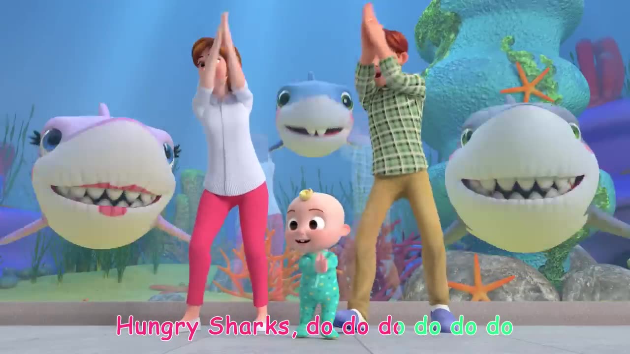 Baby Shark _ _CoComelon Nursery Rhymes _ Kids Songs