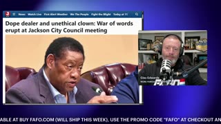 Kenneth Stokes WILD Exchange at Jackson City Council, Dope Dealer Accusations