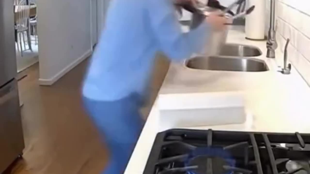 never do this while the pressure cooker is still under pressure.