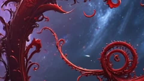 Red Tendril Evil on the Astral Plane| Google Photos Veo