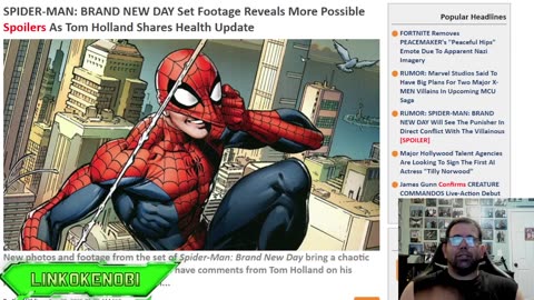 Update On Tom Hollands Health And footage Of Spider Man Movie