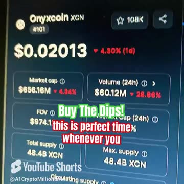 onyxcoin xcn price prediction crypto coin! #fyp
