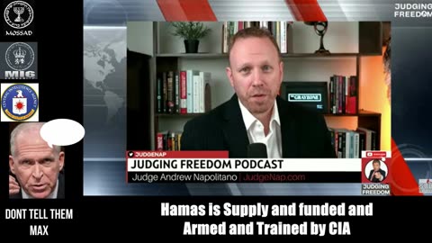 Max says Hamas is CIA funded