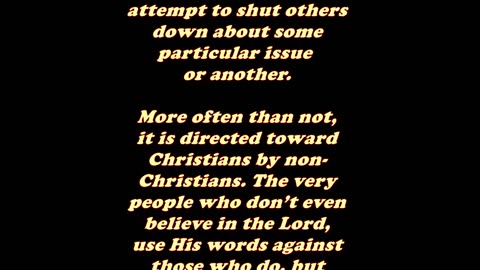 The Book of Matthew 7:1 - Daily Bible Verse Commentary