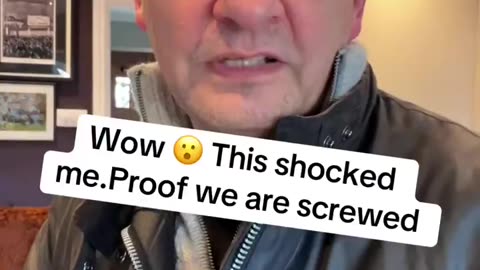 To my mind this is cast iron proof our economy is SCREWED