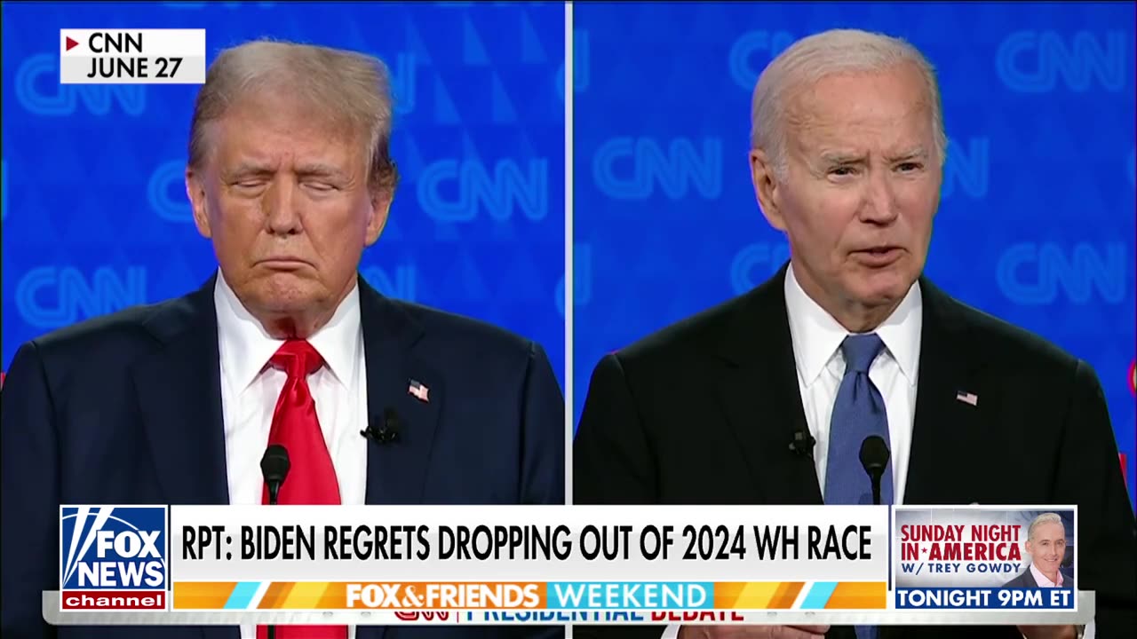 'DELUSIONAL': Biden reportedly regrets dropping out of 2024 race