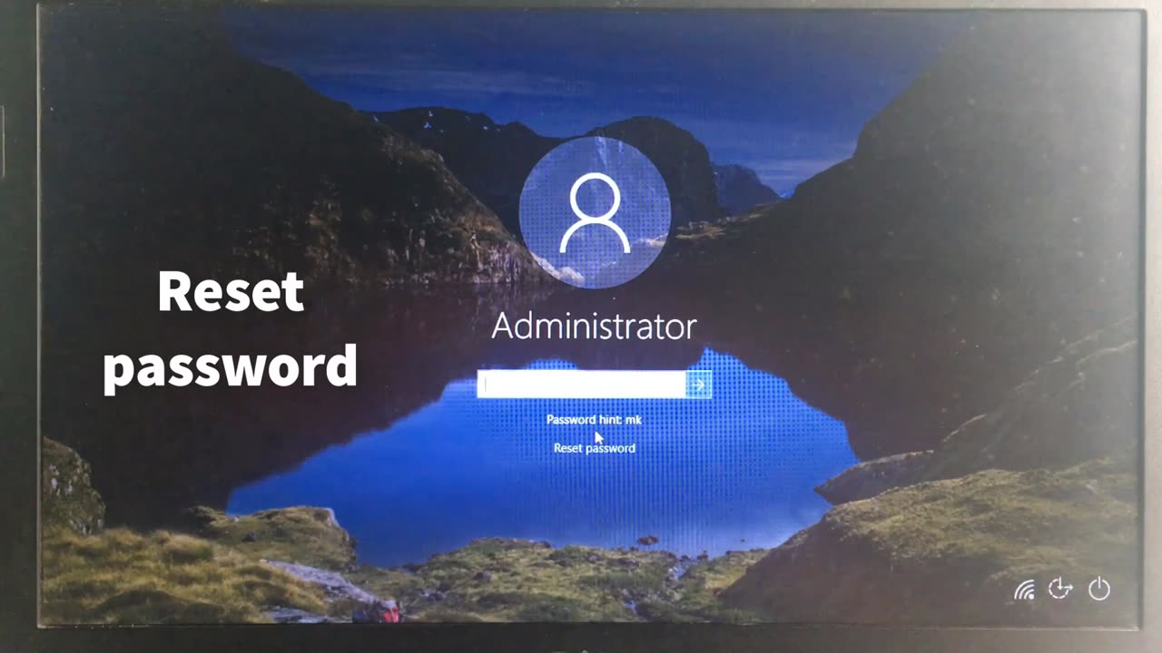 Create USB reset Windows 10 password NETVN