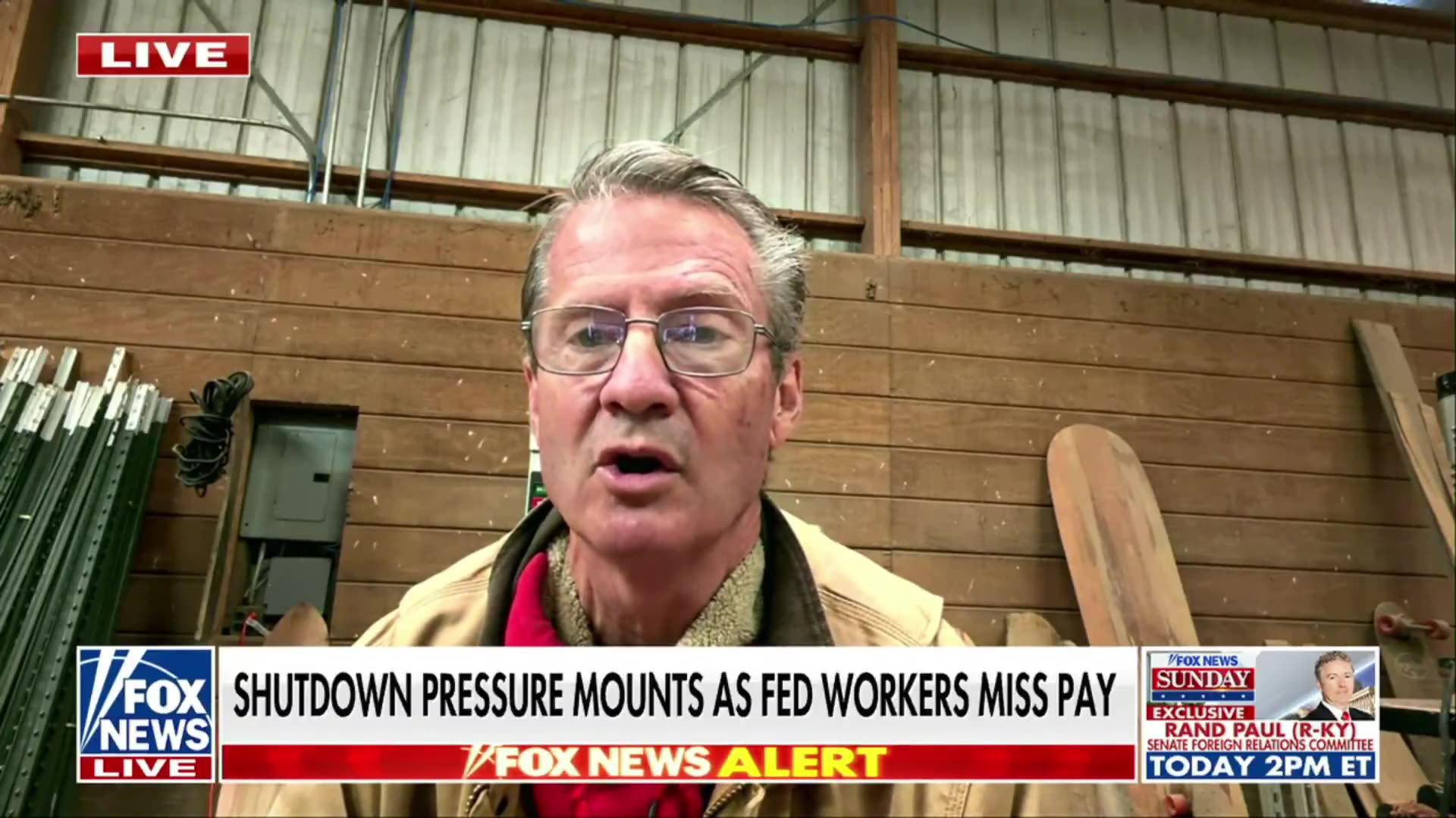 Rep. Tim Burchett about Schumers shut down