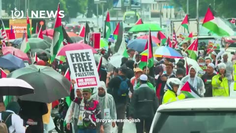 ‘Enough is enough’ Malaysians demand action on Gaza