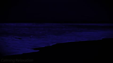 Ocean Sounds for Deep Sleep — Fall Asleep to the Lullaby of the Night Ocean