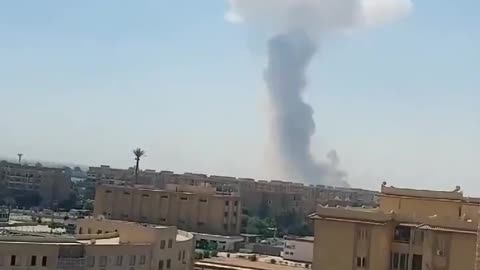Large explosion at a military base in Cairo, Egypt, ahead of Sharm El-Sheikh Peace Summit,