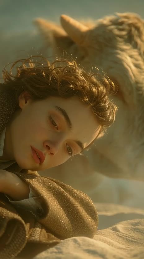 The video is made with AI, it may be artificial