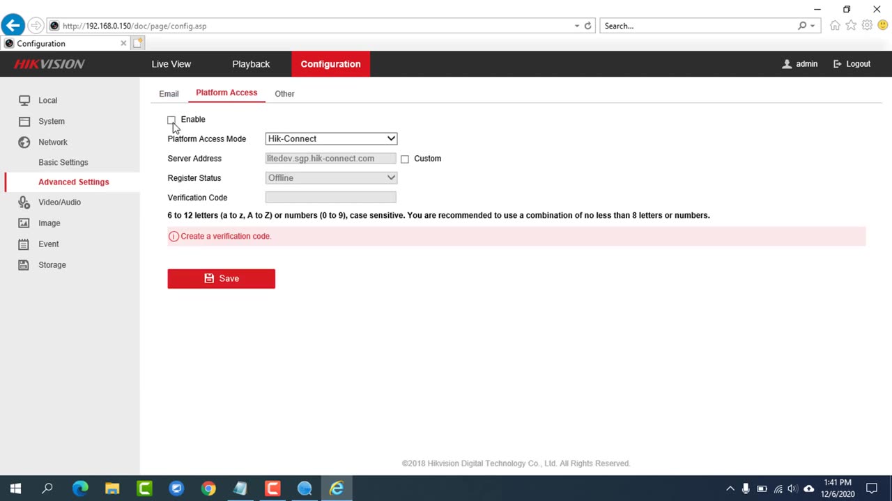 Hikvision camera setup step by step