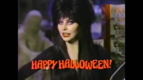 Elvira Vintage Coors Light AD