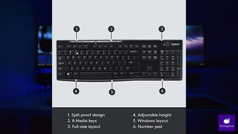 Logitech K270 Wireless Keyboard