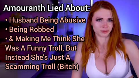 Amouranth Is A Liar