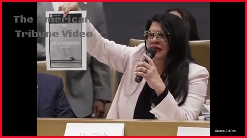 Rashida Tlaib Has Screeching Meltdown about an Awesome DHS Social Media Post
