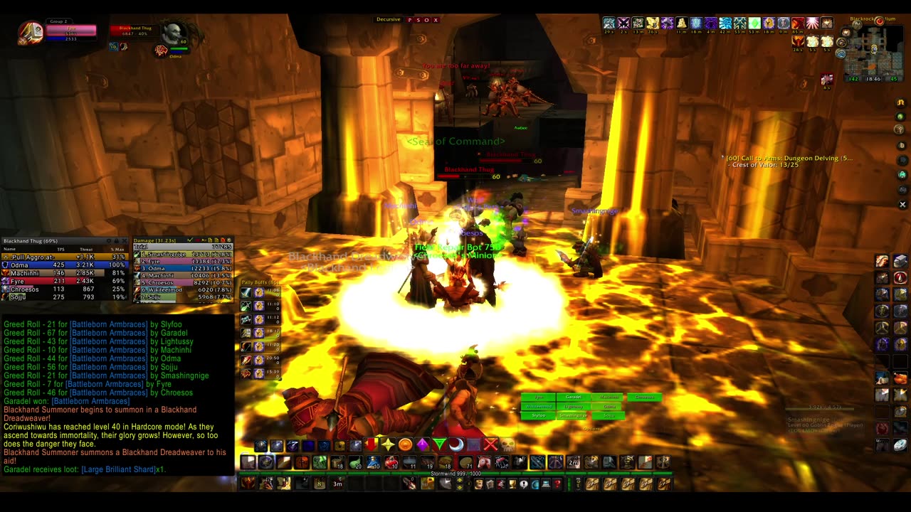 Turtle Wow - UBRS PUG - paladin POV