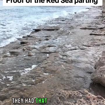 Proof of the Red Sea Parting
