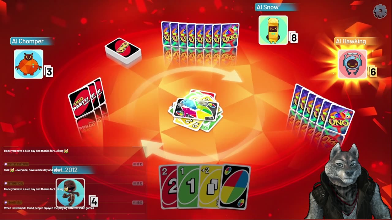 Stream 328: Playing Uno