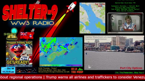 87.9FM-The Prep! | LIVE 24/7 Music/WW3-News/Prepping/Wx