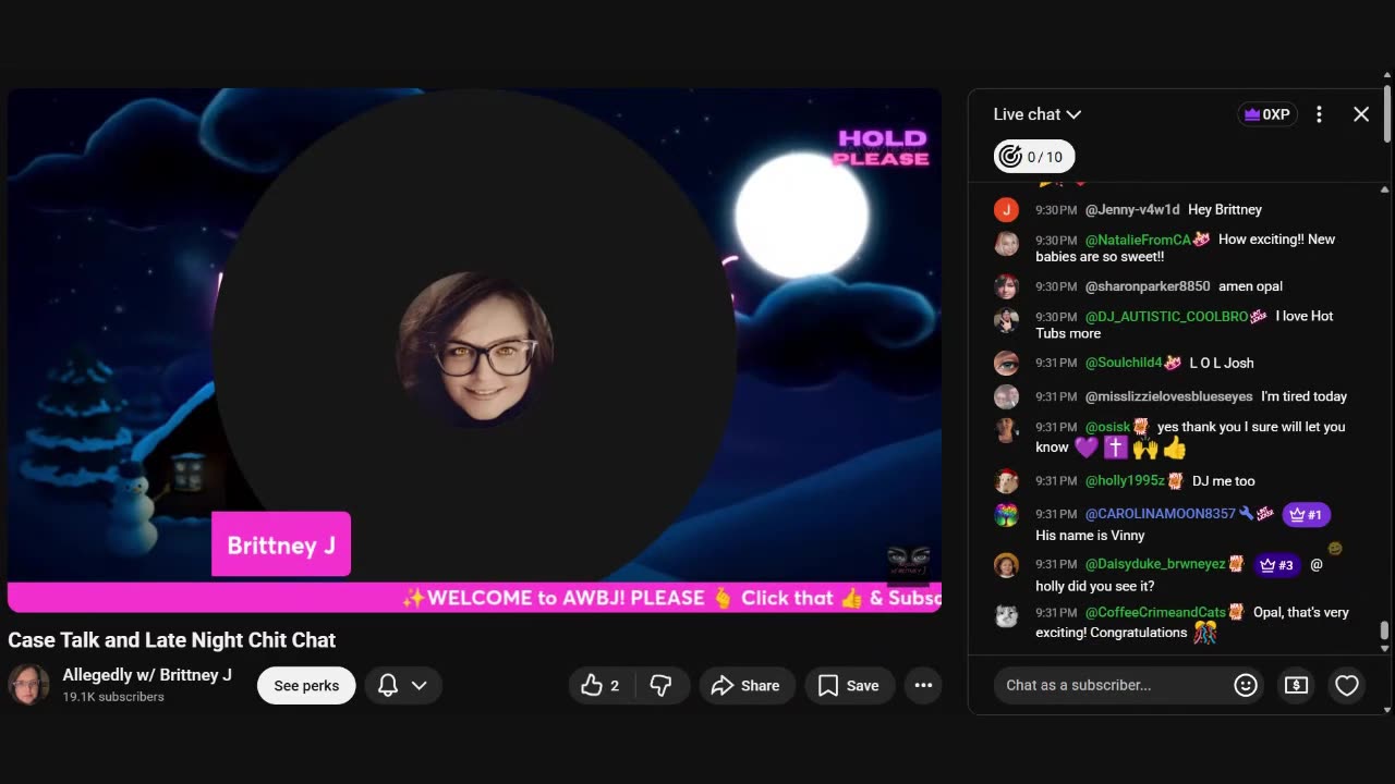 Case Talk and Late Night Chit Chat