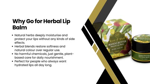 Soft, Healthy Lips Naturally | Buy Herbal Lip Balm in Sharjah