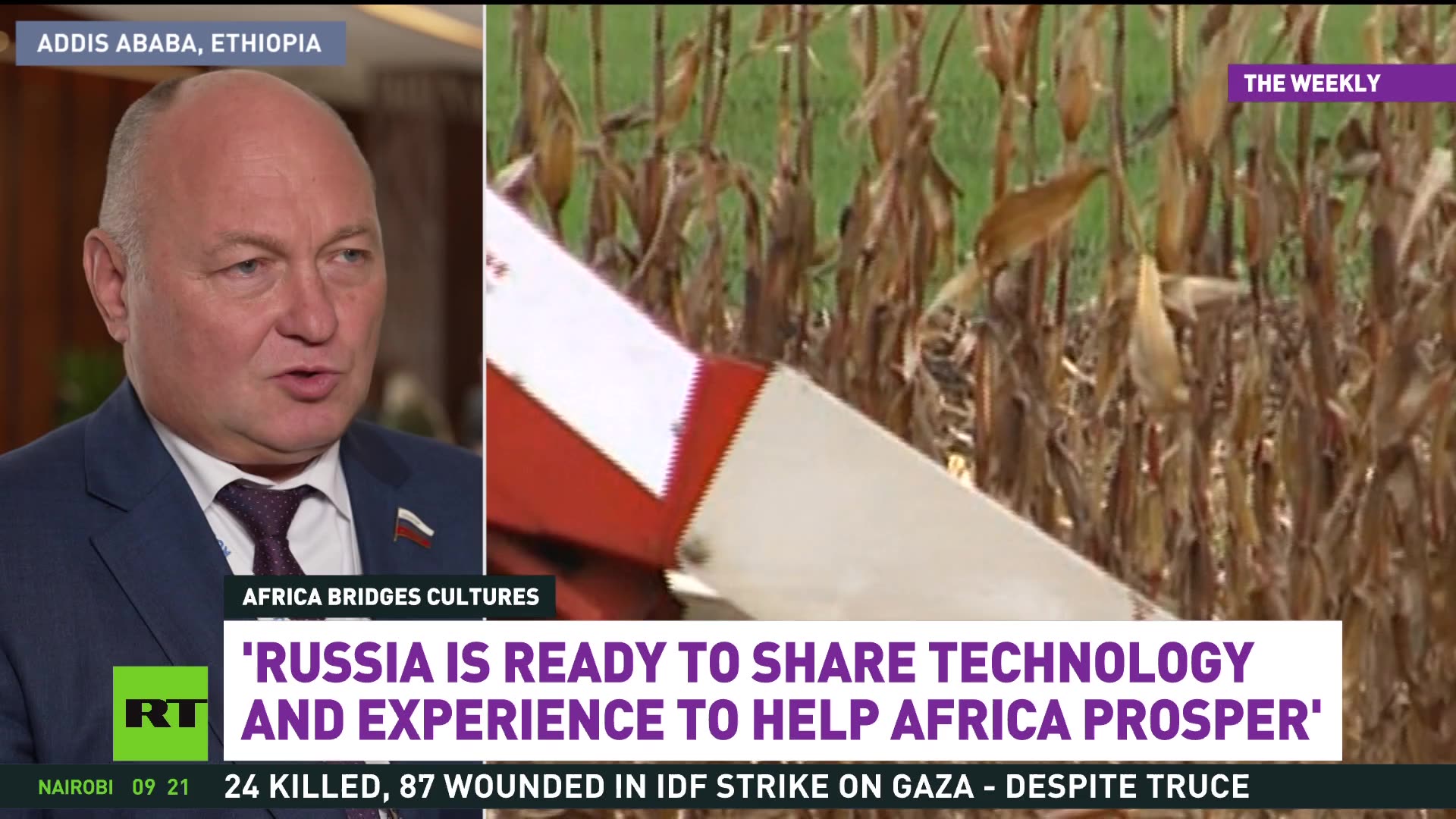 Africa must be independent in food security — Russian Senator