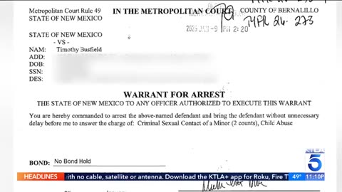 Warrant issued for actor Timothy Busfield on child sex abuse charges (Melissa Gilbert's Husband)