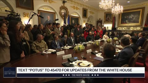Trump cabinet meeting - FAFO