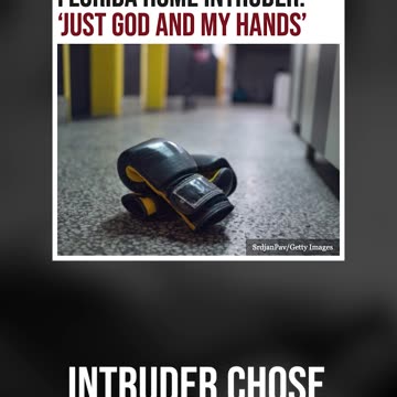 This Intruder Chose the Wrong House