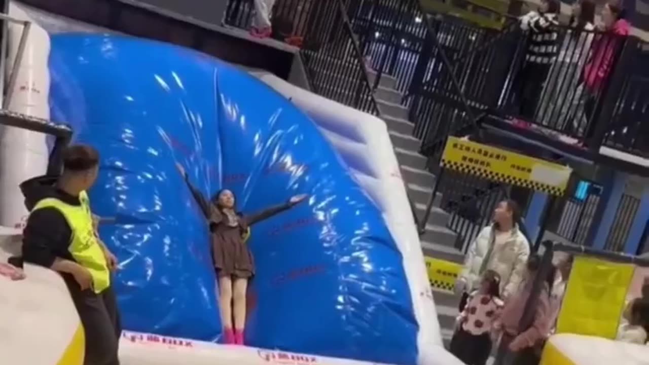 Why Didn't We Jump Like This When We Were Kids? 😂🪂🕺