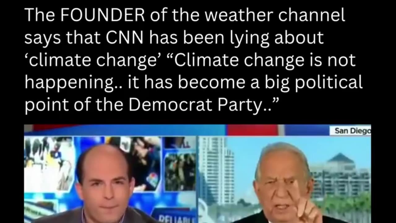 The Founder of The weather Channel says, that CNN hás been lying about climate change